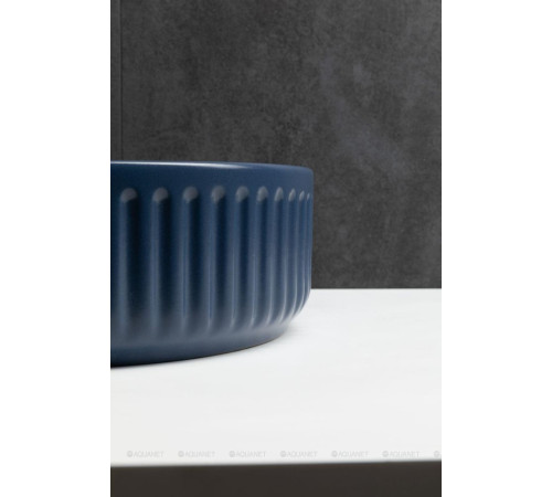 Раковина накладная Allen Brau Fantasy Line Ø360 мм индиго 4.11032.ID