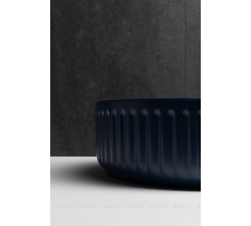 Раковина накладная Allen Brau Fantasy Line Ø360 мм индиго 4.11032.ID