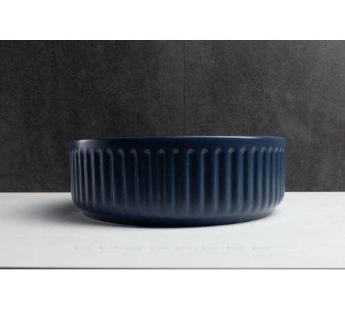 Раковина накладная Allen Brau Fantasy Line Ø360 мм индиго 4.11032.ID