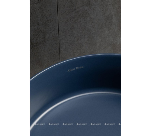 Раковина накладная Allen Brau Fantasy Line Ø360 мм индиго 4.11032.ID