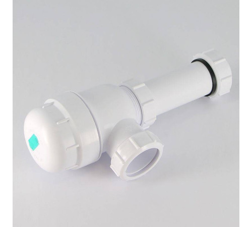 Сифон McAlpine бутылочный 1 1/2 x 40 мм без выпуска выход 40 мм MRSK2-NW