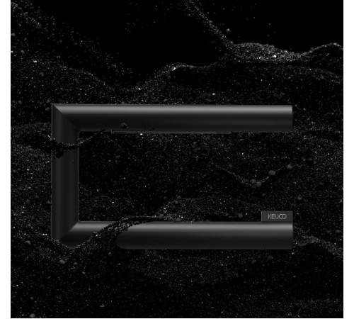 Держатель для туалетной бумаги KEUCO REVA открытый черный матовый 12862 370000