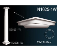 Капитель колонны полиуретановая Perfect N1025-1W N1025-1W