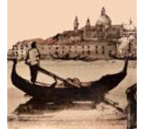 Декор Atem Parma Gorod Lodka 10х10 см 13689396