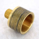Переходник круглый Viega 1/2 x 1 1/4 дюйма НВ бронза 650889