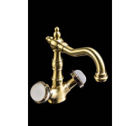 Смеситель для раковины высокий Boheme Satine бронза 312-ST