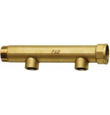 Коллектор нерегулируемый FAR 1 1/2 ВР-НР 2 отвода 1 ВР межосевое расстояние 100 мм FK 3611 1121