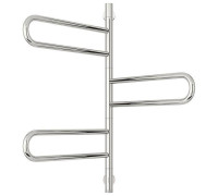 Полотенцесушитель электрический Сунержа Парео 4.0 535x773 мм левый без покрытия 00-0823-0773