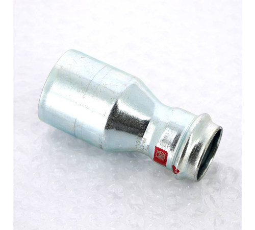 Муфта-вставка пресс из оцинкованной стали Viega Prestabo 42х28 мм 642778