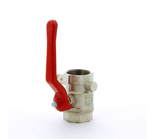 Кран шаровой Itap Ideal ВВ с заглушкой и дренажным вентилем рычаг 1 1/4 1150114