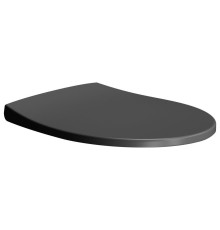 Сиденье для унитаза GSI MODO микролифт черный матовый Ardesia MS98C26