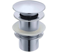 Донный клапан для раковины Boheme Brillante Клик-Клак хром 612