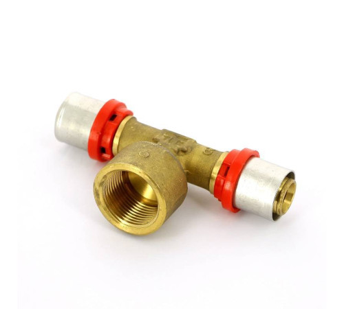 Тройник пресс Tiemme 20х3/4х20 1650079