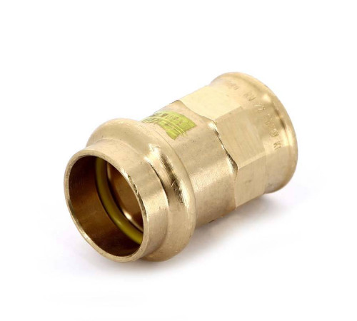 Муфта переходная пресс-В Viega Profipress G бронза 22х1/2 346416