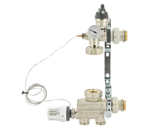 Насосно-смесительная группа Uni-Fitt SOLOMIX 1 с насосом Uni-Fitt GTA 25-7 130 470E1203