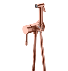 Гигиенический душ со шлангом 150 см Boheme Uno матовая медь 467-CB