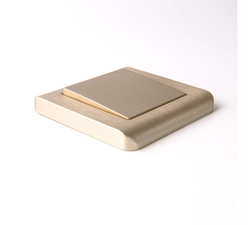 Клавиша для выключателя перекрестного (шампань рифленый) W1119010