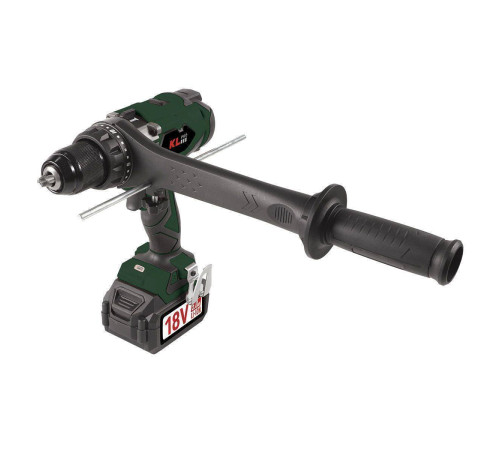 Аккумуляторная ударная дрель-шуруповерт KLPRO KLDM18BHX-50 18 В 5.0 Ач Li-ion KLDM18BHX-50