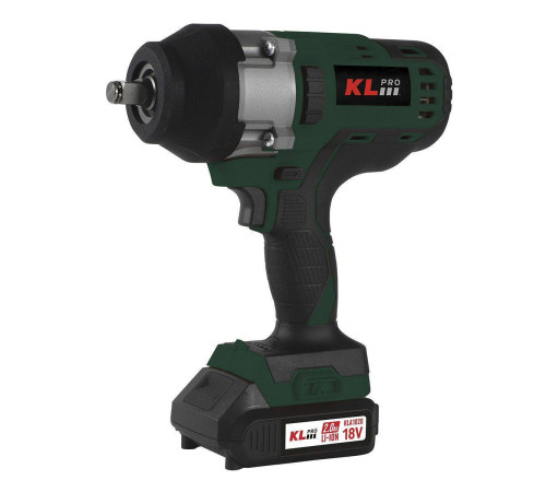 Гайковерт аккумуляторный бесщеточный KLPRO KLSS18BHX-20 18 В 2x2.0 Ач KLSS18BHX-20