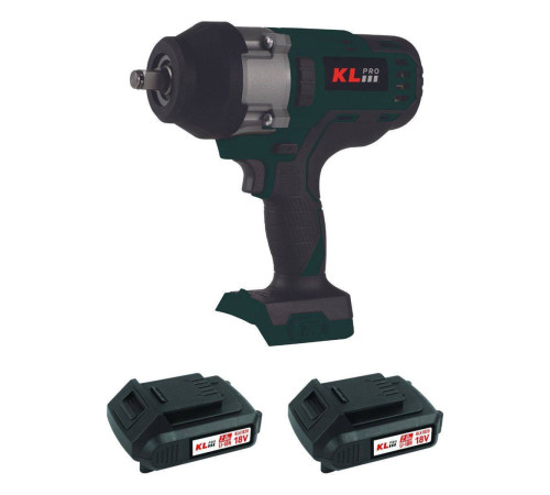 Гайковерт аккумуляторный бесщеточный KLPRO KLSS18BHX-20 18 В 2x2.0 Ач KLSS18BHX-20