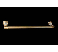 Полотенцедержатель Boheme Murano Cristal 60 см бронза 10902-CRST-BR