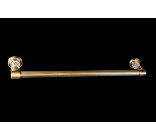 Полотенцедержатель Boheme Murano Cristal 60 см бронза 10902-CRST-BR