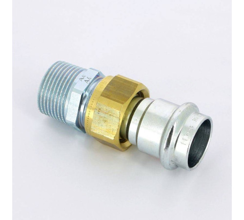 Муфта пресс-НР разъемная Viega Prestabo 22x3/4 оцинкованная сталь 559250