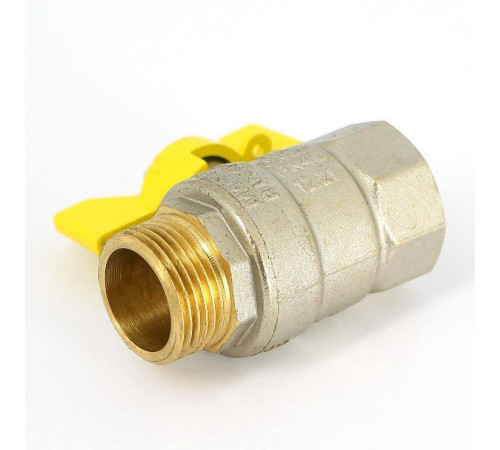 Кран шаровой для газа LD Pride 3/4 НВ полнопроходной бабочка 47.352.20