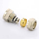 Муфта обжимная никелированная Uni-Fitt 20x3/4 ВР 661N7300