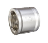 Муфта резьбовая LD Pride DN25 1 ВР-ВР никелированная LD.67.502.25