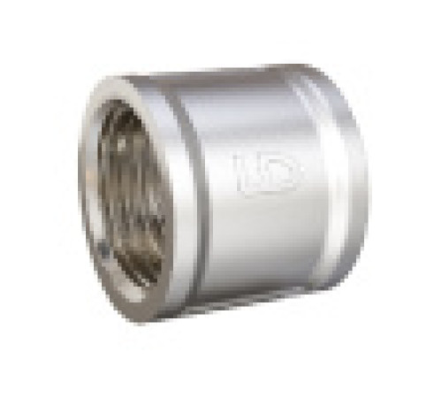 Муфта резьбовая LD Pride DN25 1 ВР-ВР никелированная LD.67.502.25