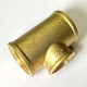 Тройник резьбовой переходной LD 1x3/4x1 ВВВ латунь LD.65.523.25x20x25