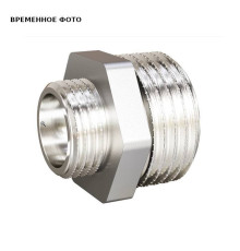 Ниппель редукционный LD Pride 1/2 x 3/8 никелированный LD.67.503.15х10