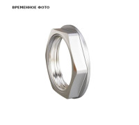 Контргайка с бортиком LD Pride 1 1/4 никелированная LD.67.508.32