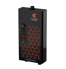 Котел твердотопливный Теплодар Куппер Спутник (2.0)-15 черный 15 кВт АОК1.06.000.00-04/-10