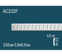 Молдинг гибкий Perfect полиуретановый с рисунком 2000х56х18 мм AC232F
