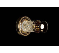 Крючок для ванной Boheme Murano Cristal золото 10906-CRST-G