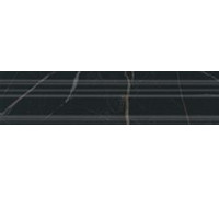 Бордюр Kerama Marazzi Алькала Багет черный 20x5 см BLB039