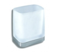 Стакан настольный Novaservis Metalia 4 хром/белый 6406.0