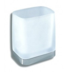Стакан настольный Novaservis Metalia 4 хром/белый 6406.0