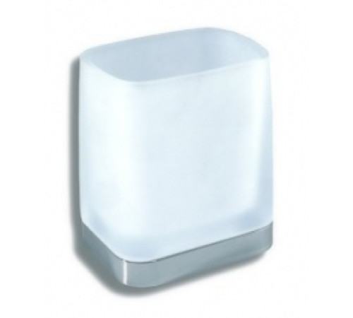 Стакан настольный Novaservis Metalia 4 хром/белый 6406.0