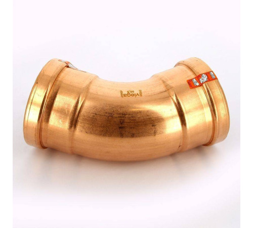 Угол пресс 45° Viega Profipress XL медь 88.9 мм 476915