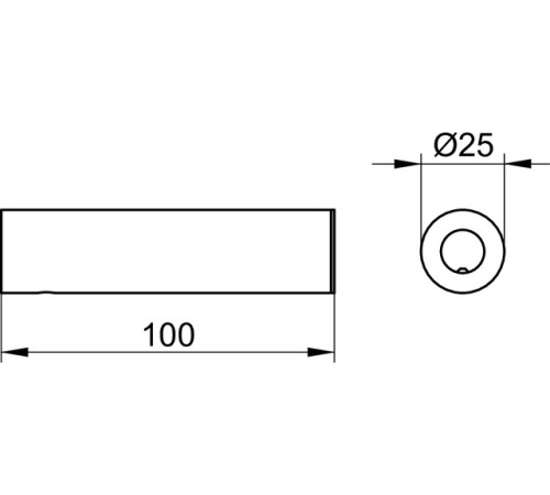 Держатель запасного рулона KEUCO REVA Чёрный матовый 12863 370000
