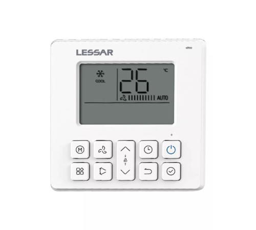 Кондиционер кассетный Lessar LS-HE12BCWE2/LU-HE12UWE2/LZ-B4CUB инверторный