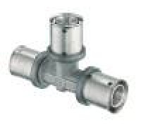 Тройник пресс FAR 32х3 мм латунный 5908 3201