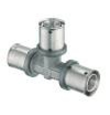 Тройник пресс FAR 32х3 мм латунный 5908 3201