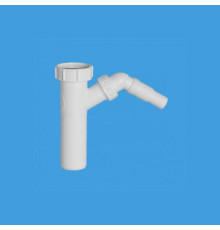 Вставка McAlpine 1 1/2 x 40 мм с угловым адаптером для слива H 146 мм TEE3