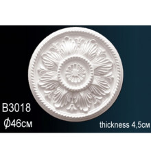 Розетка потолочная Perfect полиуретановая с орнаментом 660 мм B3018