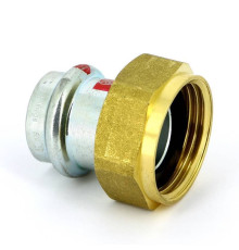 Муфта пресс Viega Prestabo с накидной гайкой 22х1 оцинкованная сталь 559199