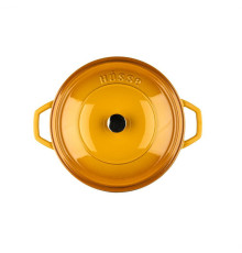 Кастрюля низкая Hascevher Esila 28 см Yellow A892528